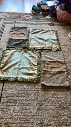 Decorative Throw Pillow Covers with Fringe