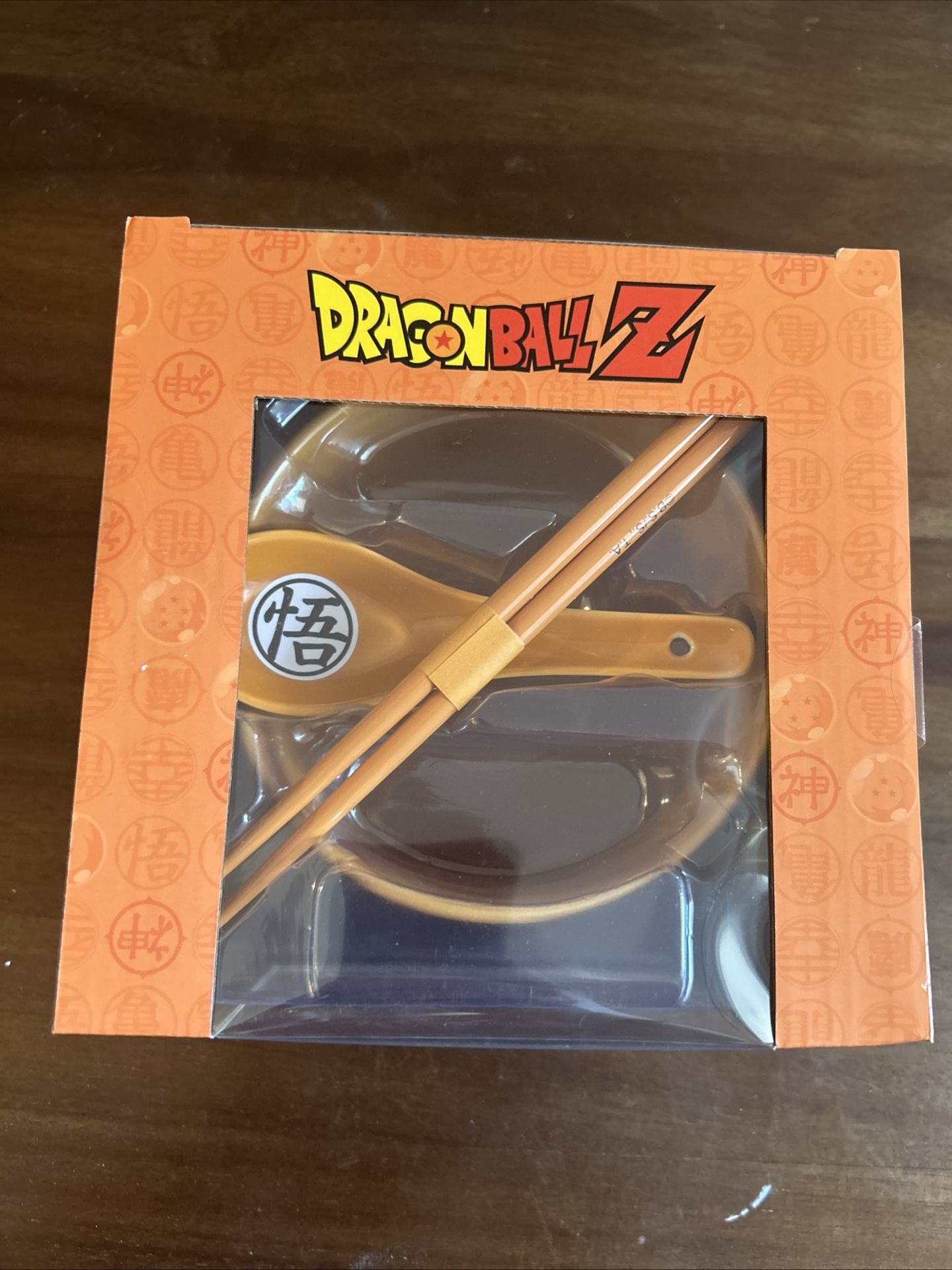 Dragonball Z Ramen Set Bowl Spoon And Chopsticks