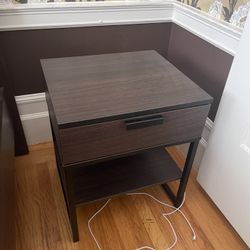 Brown nightstand
