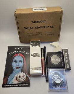 Halloween Makeup Kit - Sally - Nightmare Before Christmas - NO SETTING POWDER