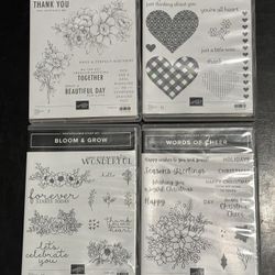 Stampin’ Up Coordinating Stamp And Die Sets 