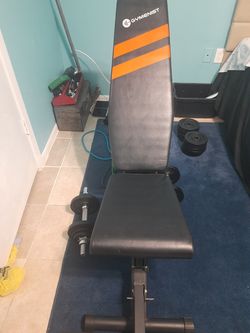 Adjustable Dumbbell Set and Weight Bench