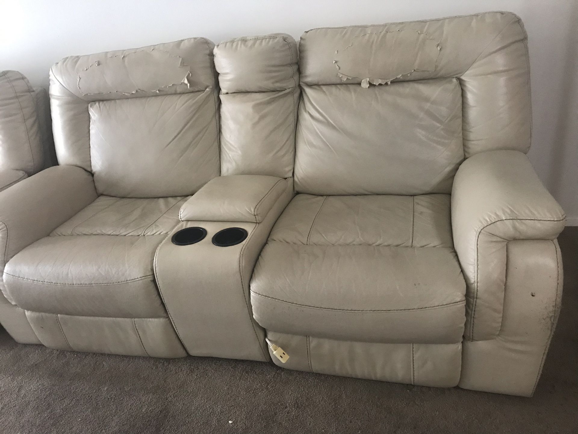 Free leather couch