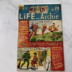 🔥VINTAGE 💎1967 LIFE WITH ARCHIE #50 Archie Comic  ~RARE COLLECTIBLE💎B&B