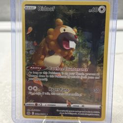 Bidoof Pokemon Card 