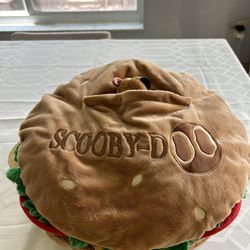 Scooby- DOO Cheeseburger Pillow 