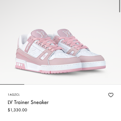 lv trainers sz 8 in women