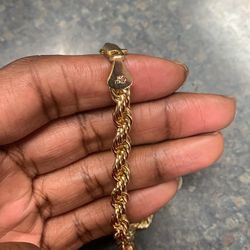 14k Gold Rope Chain