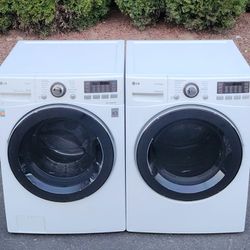 LG Washer And Dryer Electric 