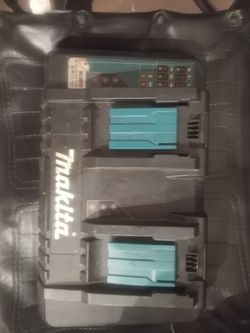 Makita dual port 18v battery charger