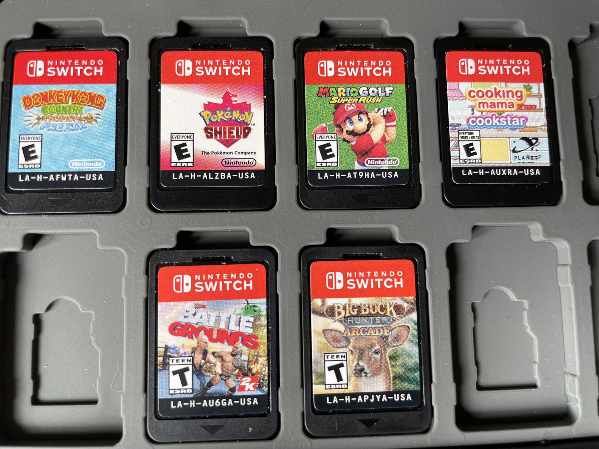 Nintendo Switch Games (No Case)