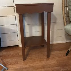 Brown Side Table 