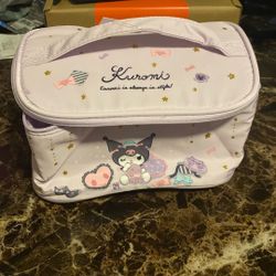 Sanrio Licensed Kuromi Makeup Bag - New With Tags