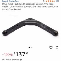 Jeep grand Cherokee. Control arm. Upper rear New 100$O.B.O