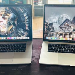 Apple MacBook Pro 15” 2017 TouchBar Core i7 16GB 500GB Fully Functional Silver or Grey $400 Each