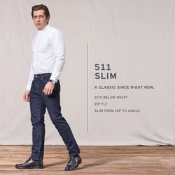 Men's Levi's (511 - Slim Fit) | 31W X 32L | (LIKE NEW)