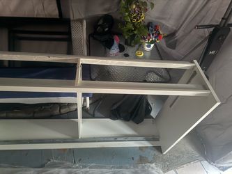 twin bed frame.
