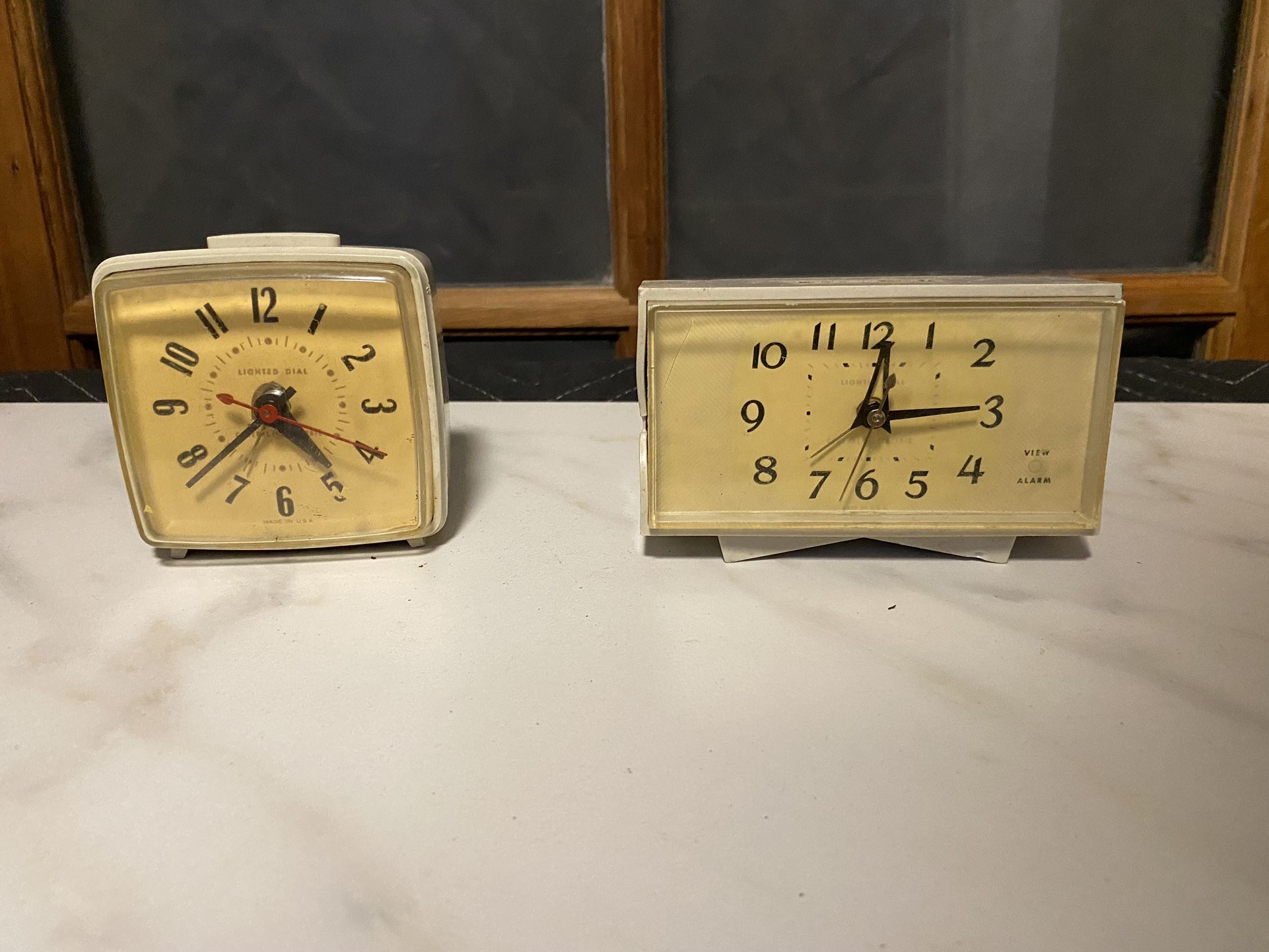 Vintage GE Alarm Clocks