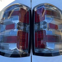 14-18 Chevrolet Silverado LED Taillights Luces Traseras Calaveras Focos Luces Chevy