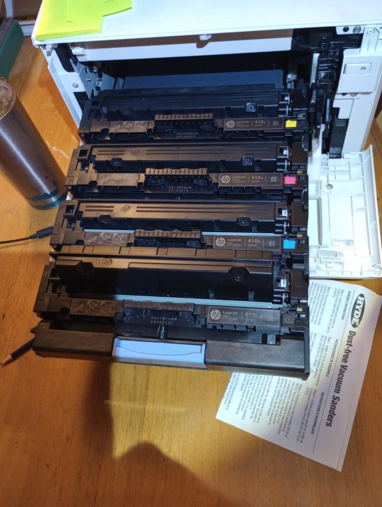 HP Toner 410X And 410A cartridges