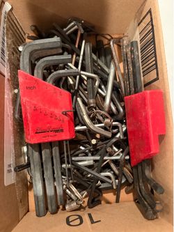 Box of Allen keys