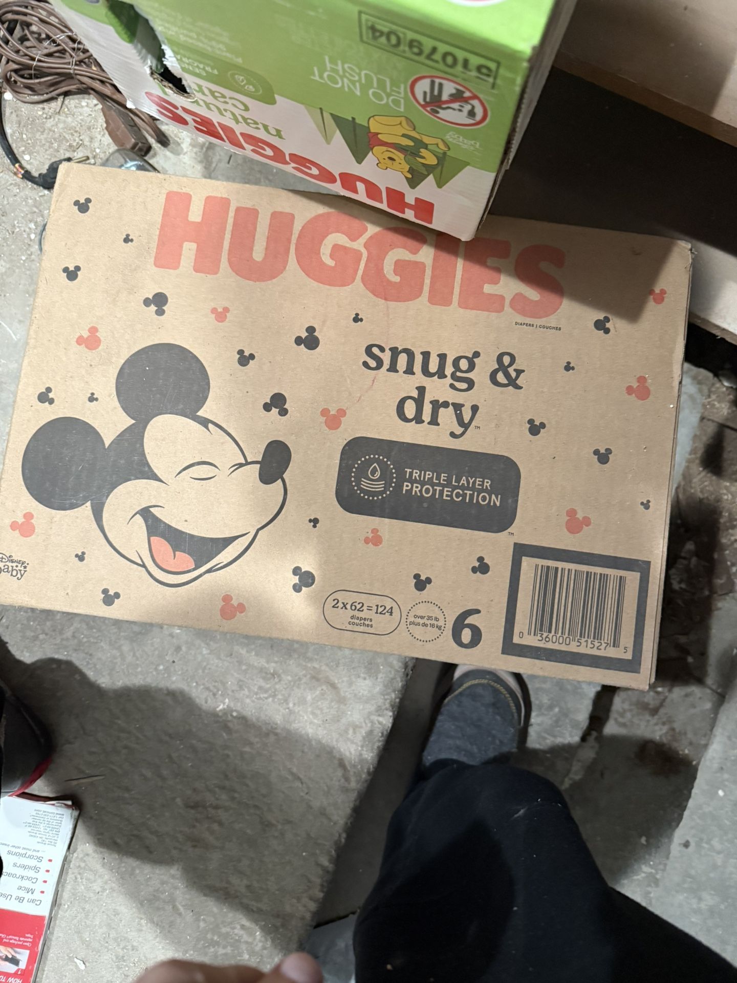 Huggies 124 Count Size 6