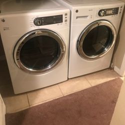 GE Front Loaders Washer and Dryer