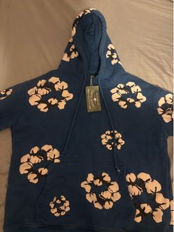 Denim tears hoodie(CPFM) navy blue size medium