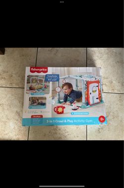 Brand New Fisher Price 3-in-1 Crawl & Play Activity Gym