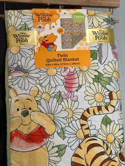 🍯 Double Sided Quilted Blanket Twin Size