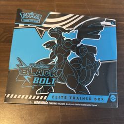 Pokemon Cards ETB Black Bolt 