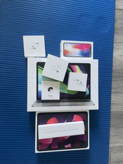 Boxes Of Apple Products