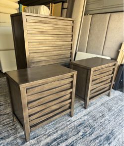 Dresser and Nightstands