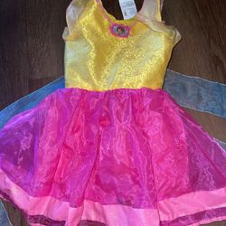 Fancy Nancy Costume Dress 4-6yrs Old
