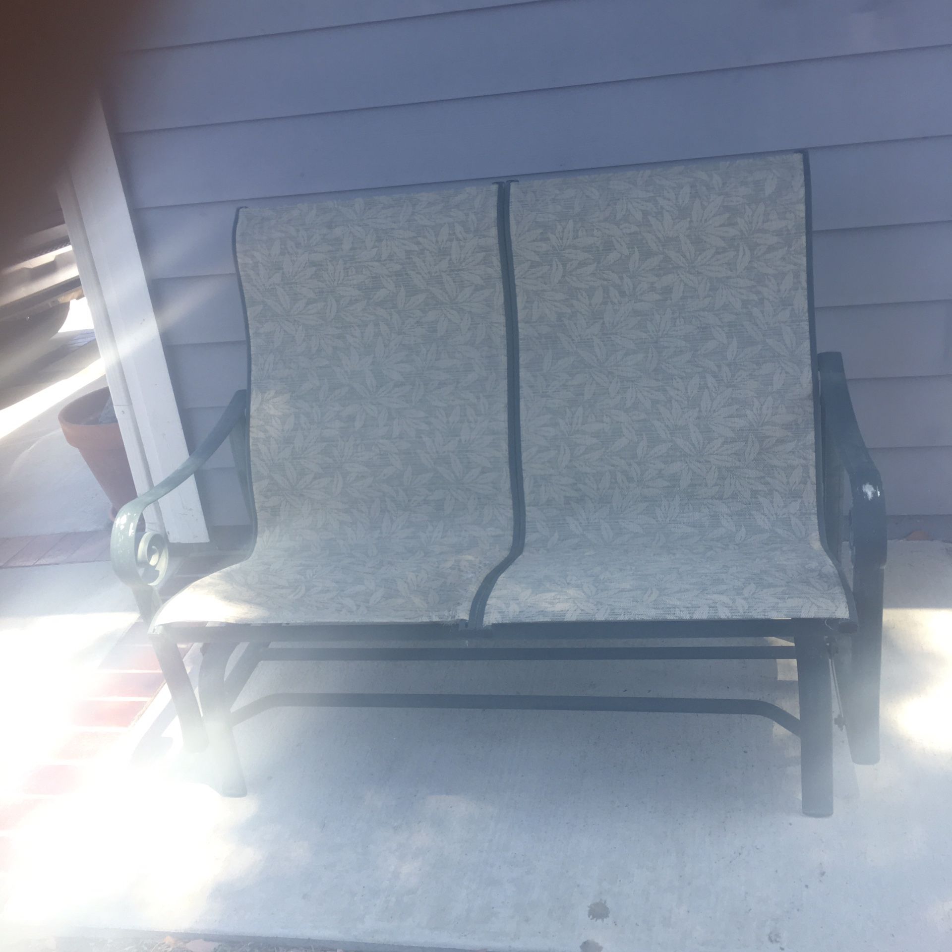 Glider Loveseat
