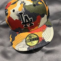 Multi Color Camouflage Fitted 