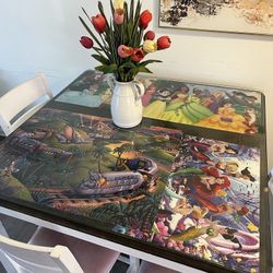 Wooden/glass Table Only 