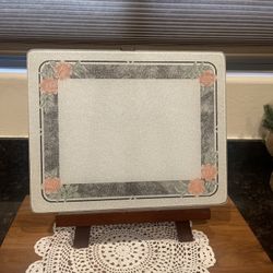 CorningWare Silk & Roses Counter-Saver 