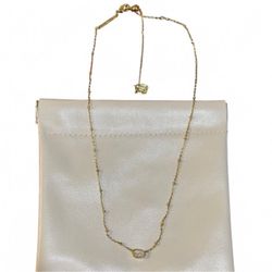 KENDRA SCOTT Ivory Mother of Pearl Mini Elisa 14K Gold-Plated Short Necklace NEW $55