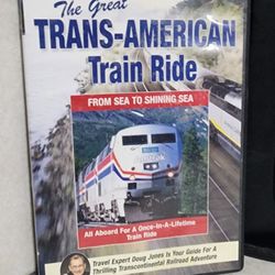 The Great Trans-American Train Ride Sea to Shining Sea Dvd