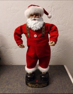 Christmas Santa display decor