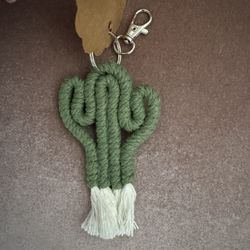 Cactus Bag Charm 