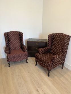 Chair & nightstand