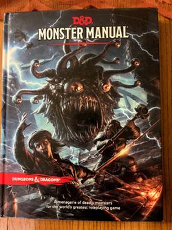 Dnd monster manual! Great condition