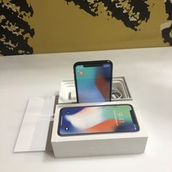 Unlocked iPhone X 64 GB- Grey Plus Two Apple Watches. Bundle Deals Only