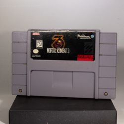 Mortal Kombat 3 Super Nintendo Entertainment System Game 