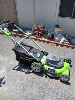 Green works Electric mower  18 inch