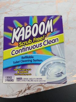 Toilet cleaner continuous clean