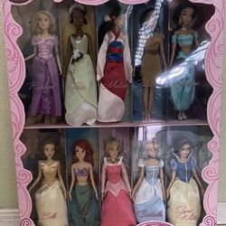 RARE AND NEW - 2012 Disney Princess 12-inch Dolls Classic Film Collection (Disney Store Exclusive)