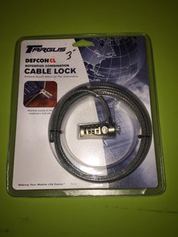 Computer cable lock - Targus brand
